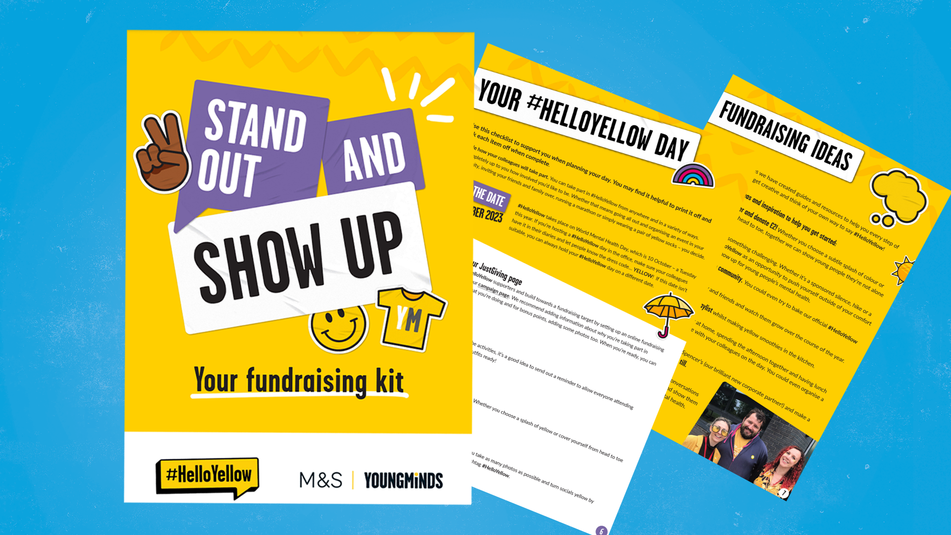 Preview of the resource: Fundraising pack for individuals.