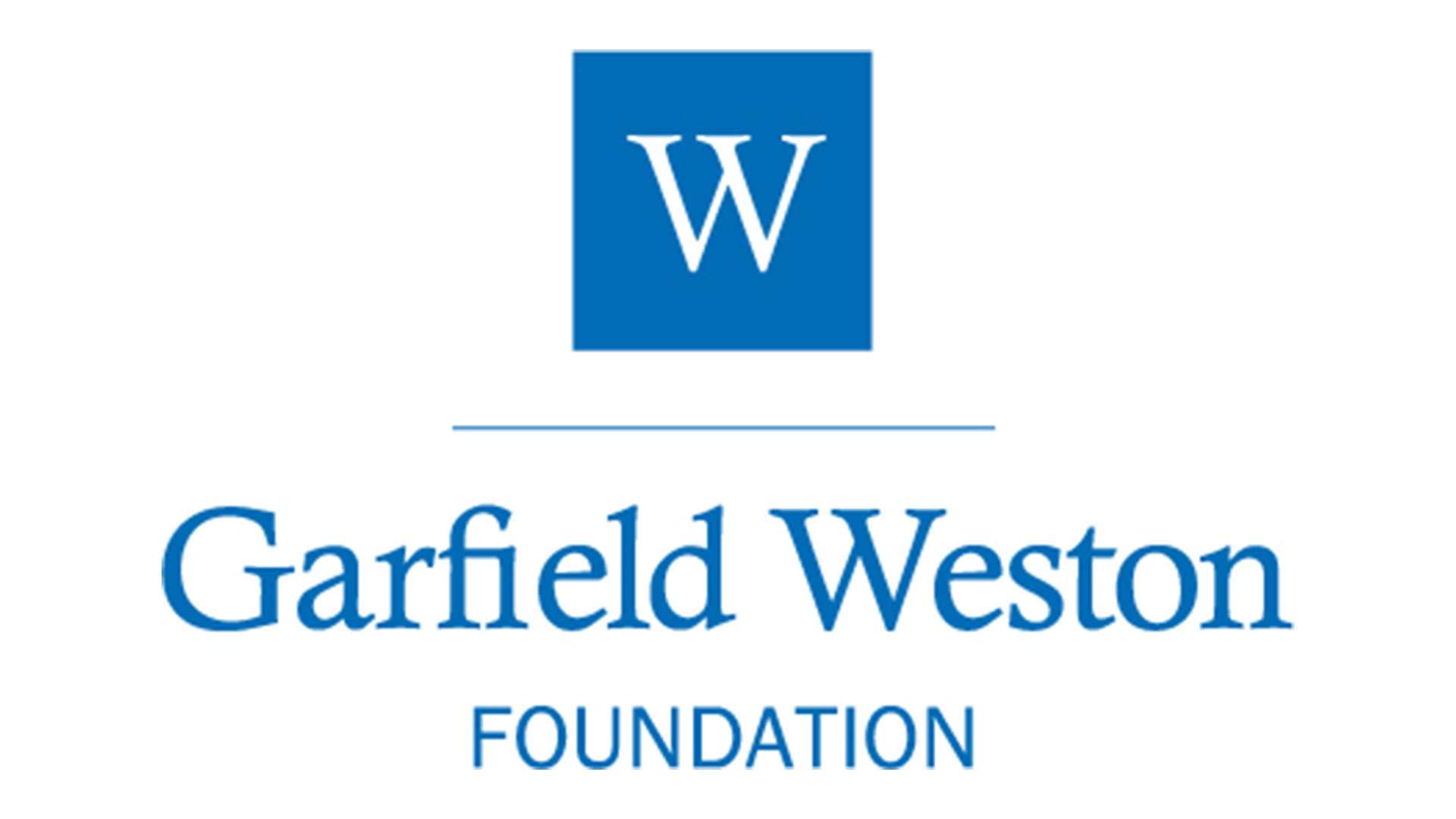 Garfield Weston Foundation logo.